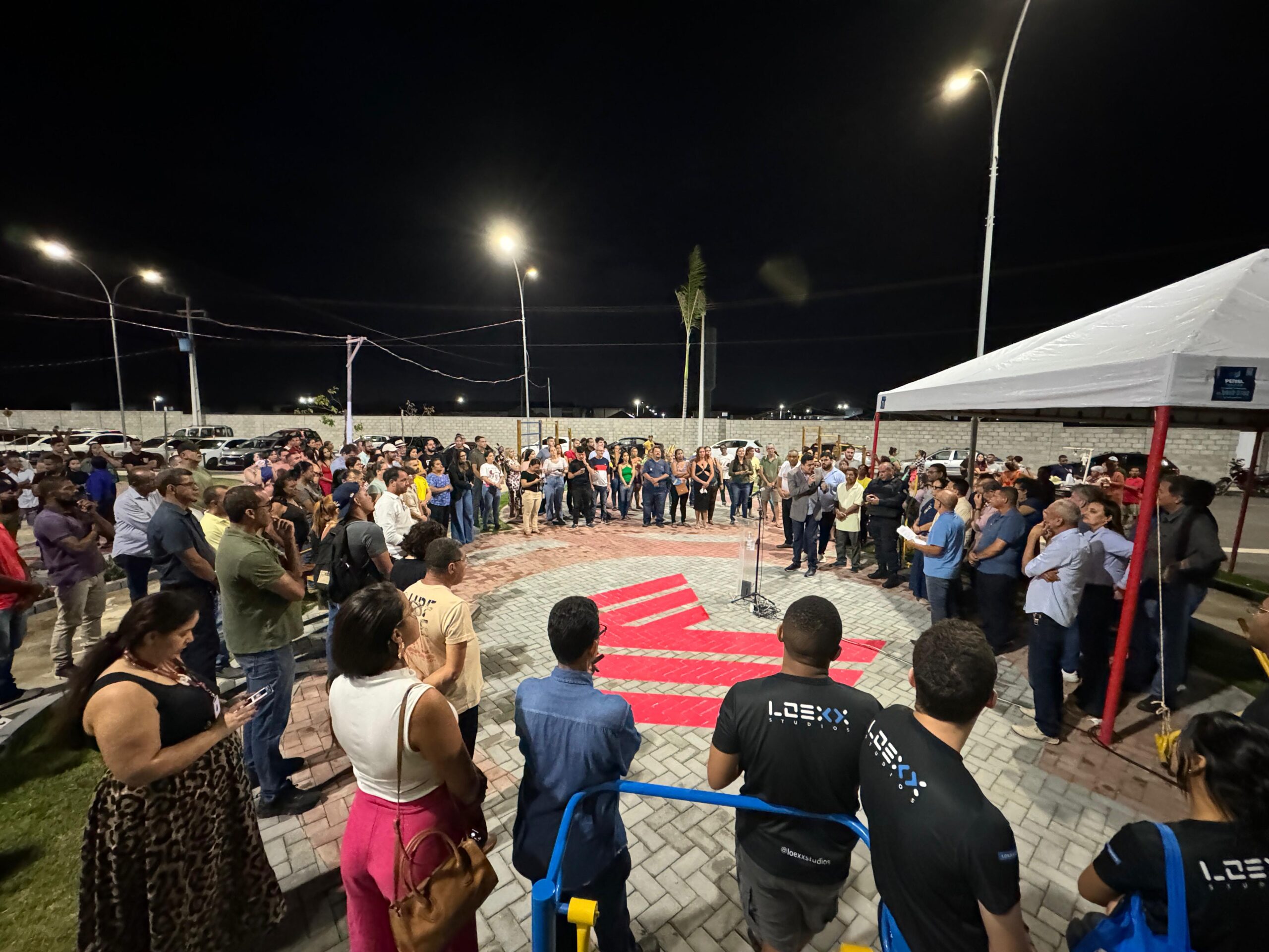 Inauguração da Praça da Alameda Riomar na Barra dos Coqueiros