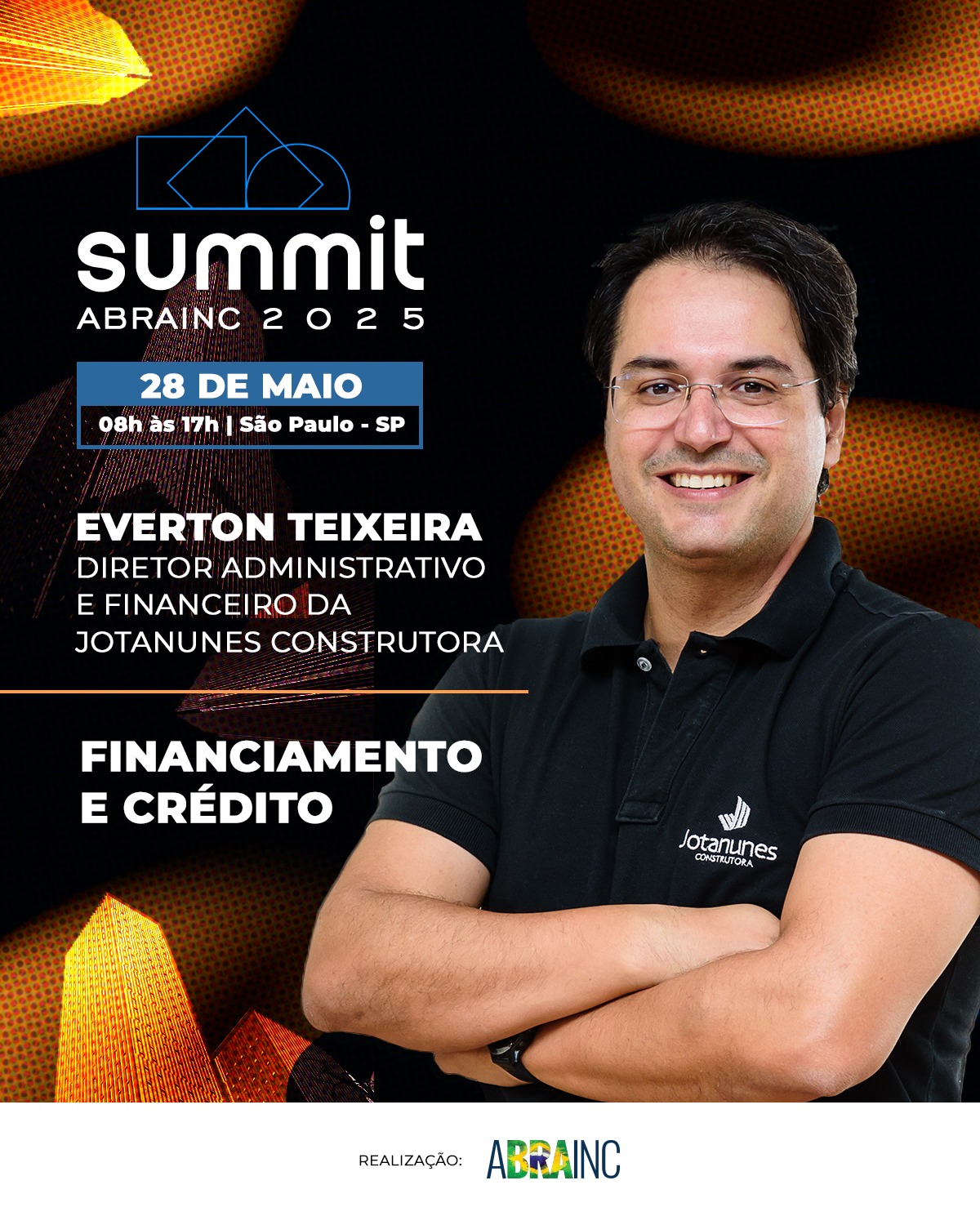 Everton Teixeira será palestrante no Summit ABRAINC 2025